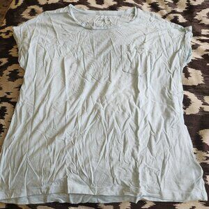 MAX STUDIO, Favorite Tee, Women's,  Large, Light Green